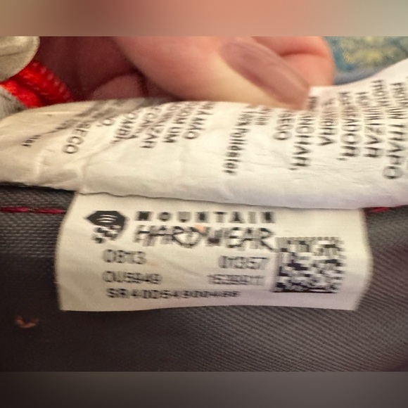 Mountain Hardwear Technical Daypack Red Gray Hiking Backpack Adjust Straps EUC - Picture 6 of 7